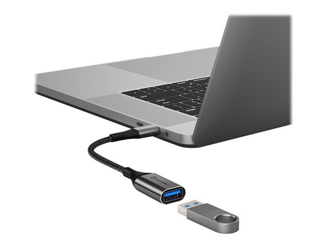 ALOGIC 15CM SUPER ULTRA USB-C TO USB-A ADAPTER - SPACE GREY _