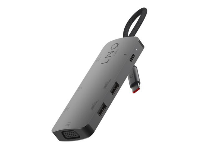LINQ 7IN1 USB-C HDMI ADAPTER TRIPLE DISPLAY MST