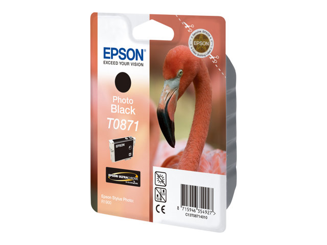 Epson T0871 - photo black - original - ink cartridge