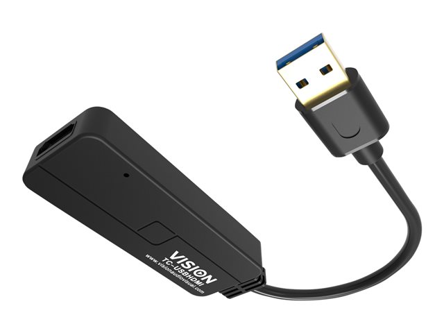 Vision - external video adapter - black