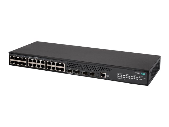 HPE FlexNetwork 5140 24G 4SFP+ EI - Switch - L3 - smart - 24 x 10/100/1000 + 4 x 10 Gigabit Ethernet / 1 Gigabit Ethernet SFP+ - rack-mountable
