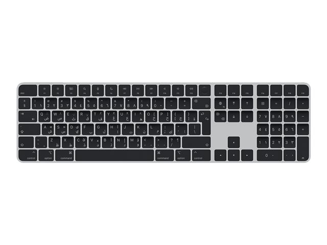 Apple Magic Keyboard with Touch ID and Numeric Keypad - keyboard - QWERTY - Arabic/English - black keys Input Device
