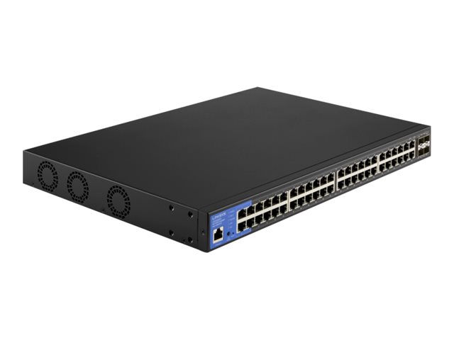 Linksys LGS352MPC - switch - 48 ports - Managed - rack-mountable
