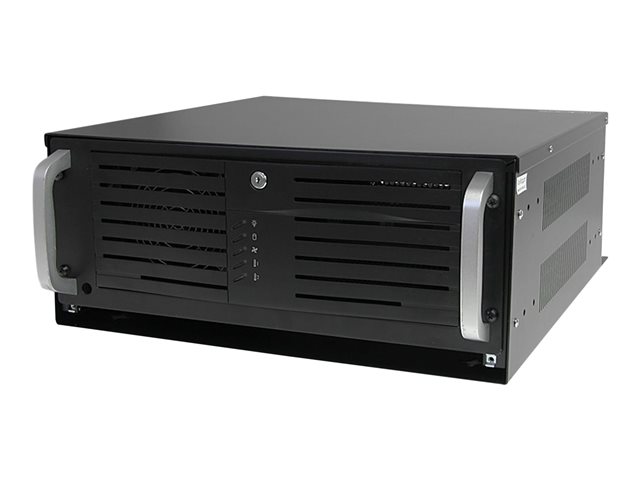 StarTech.com 4U Vertical Wall-Mount Server Rack Enclosure - 18.9in deep - 2 Post - 61lb - 19in Low Profile Steel Network Equipment Cabinet (RK419WALVO) - rack - 4U