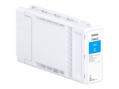 Epson T48U2 - 350 ml - cyan - original - ink cartridge - for SureColor SC-P8500D
