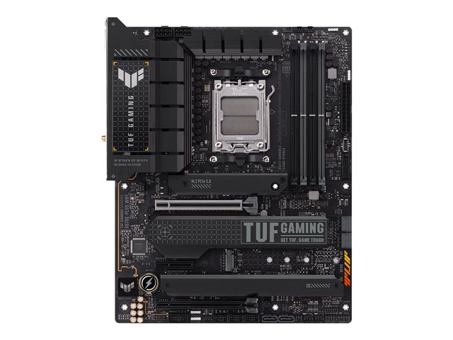 ASUS TUF GAMING X670E-PLUS WIFI - Motherboard - ATX - Socket AM5 - AMD X670E Chipset - USB-C 3.2 Gen2, USB-C Gen 2x2, USB 3.2 Gen 1, USB 3.2 Gen 2 - 2.5 Gigabit LAN, Wi-Fi 6, Bluetooth - onboard graphics (CPU required) - HD Audio (8-channel)