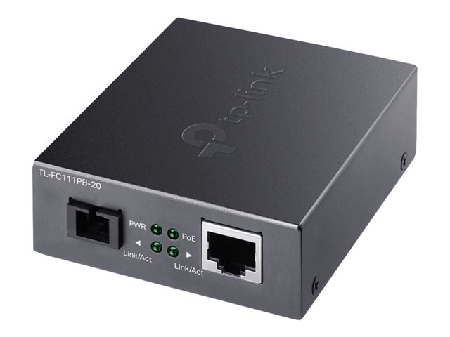 TP-Link TL-FC111PB-20 V1 - fibre media converter - 10Mb LAN, 100Mb LAN