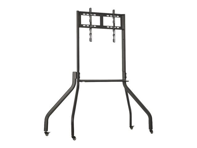 ROLLING TV CART WIDE LEGS FOR 42IN TO 65IN FLAT-SCREEN MO