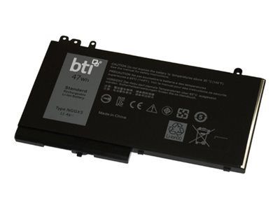 BTI - laptop battery - replacement, industrial rechargeable - Li-pol - 4122 mAh - 47 Wh
