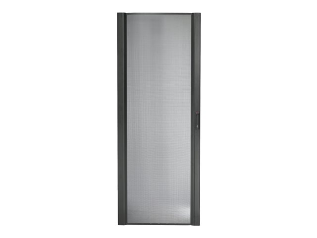NetShelter SX 48U 600mm Wide Perforated Curved Door Black *** SPECIAL DELIVERY - SHIPS DIRECT FROM VENDOR - INFORMATION REQUIRED - CALL SALES FOR COST**