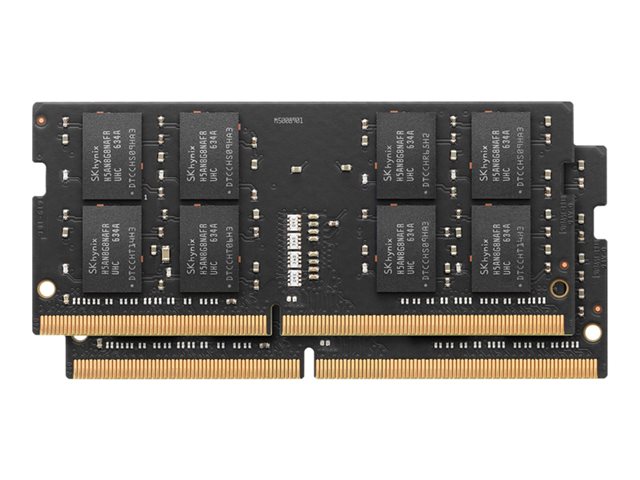 Apple - DDR4 - kit - 32 GB: 2 x 16 GB - SO-DIMM 260-pin - 2666 MHz / PC4-21300 - unbuffered