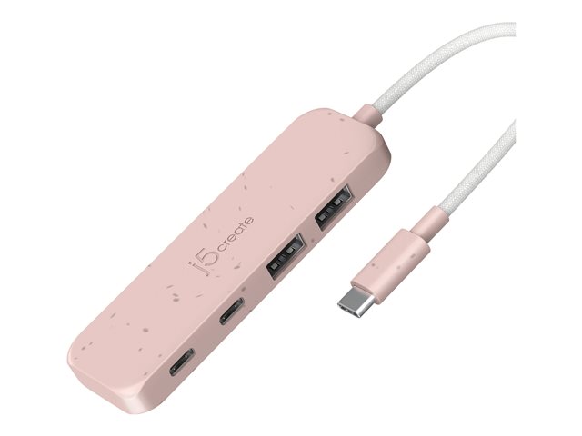 ECO-FRIENDLY USB-C TO 4-PORT TYPE-C  TYPE-A GEN 2 HUB