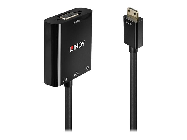 MINI HDMI C TO VGA & AUDIO CONVERTER