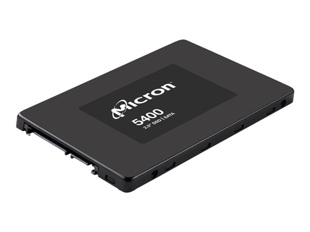 Micron 5400 PRO - SSD - 3.84 TB - internal - 2.5" - SATA 6Gb/s - 256-bit AES