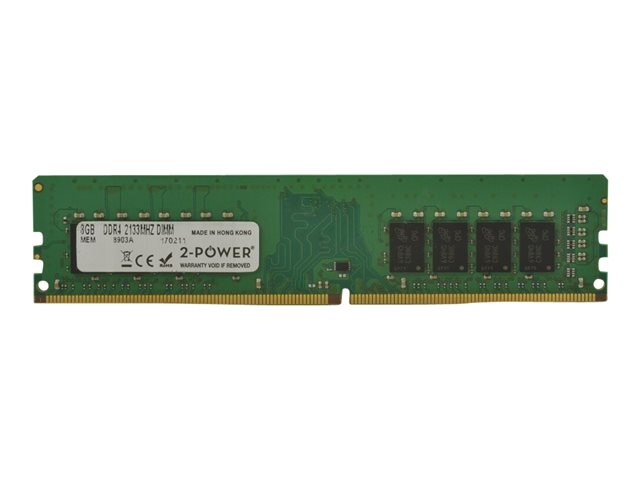 2-Power - DDR4 - module - 8 GB - DIMM 288-pin - 2133 MHz / PC4-17000 - unbuffered