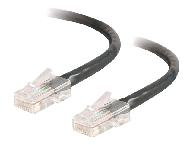 C2G Cat5e Non-Booted Unshielded (UTP) Network Patch Cable - patch cable - 5 m - black