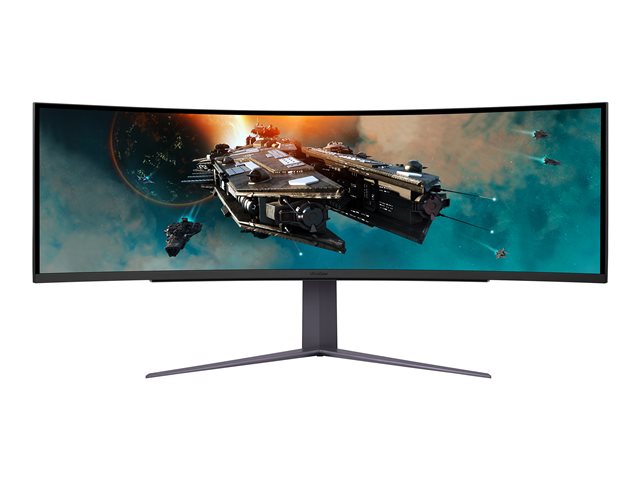 LG UltraGear 49GR85DC-B - LED monitor - curved - 49" - HDR