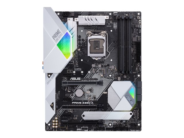 ASUS PRIME Z390-A - Motherboard - ATX - LGA1151 Socket - Z390 Chipset - USB 3.1 Gen 1, USB-C Gen2, USB 3.1 Gen 2 - Gigabit LAN - onboard graphics (CPU required) - HD Audio (8-channel)