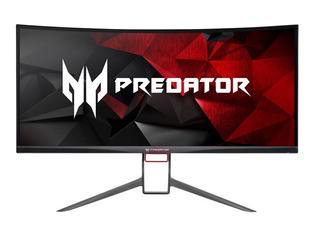 Predator X34P - LED monitor - curved - 34" - 3440 x 1440 UWQHD - IPS - 300 cd/m² - 4 ms - HDMI, DisplayPort - speakers - black