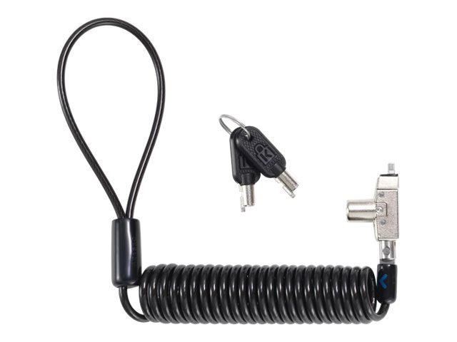 Kensington Slim N17 2.0 Portable Keyed Laptop Lock for Wedge Shaped Slots - security cable lock