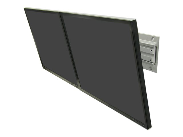 Ergotron Neo-Flex Dual Monitor Wall Mount - Mounting kit for dual flat panel - screen size: 24" - wall-mountable
