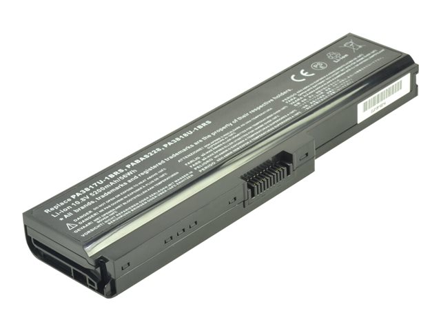 2-Power Main Battery Pack - laptop battery - Li-Ion - 5200 mAh - 56 Wh