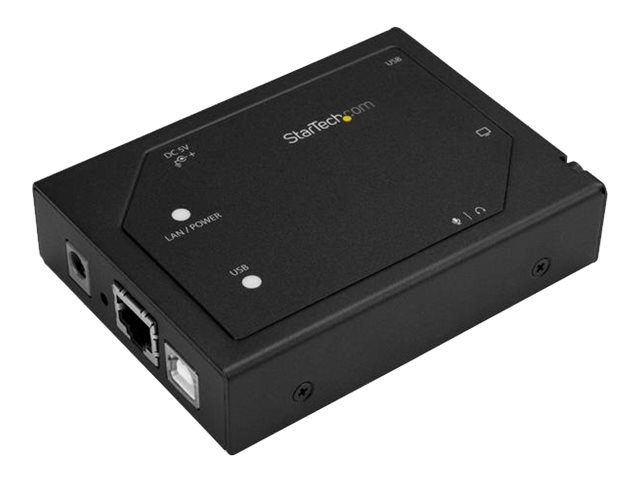 StarTech.com VGA-Over-IP Extender with 2-port USB Hub - Video-Over-LAN Extender - 1920 x 1200 (IPUSB2VGA2) - video/audio extender - VGA
