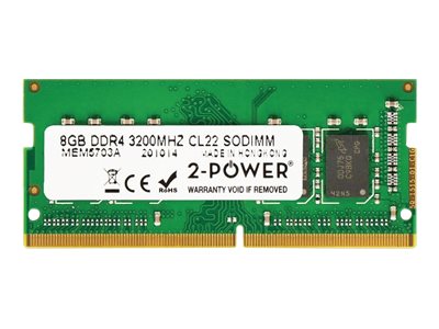 8GB DDR4 3200MHz CL22 SODIMM