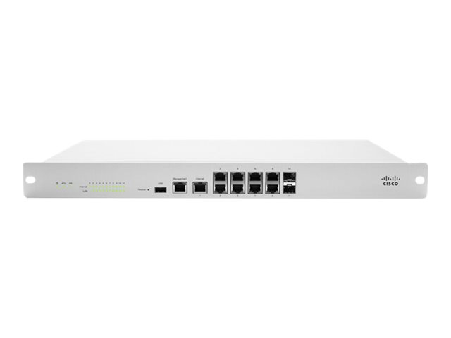 Cisco Meraki MX100 - Firewall - 1GbE - 1U - rack-mountable