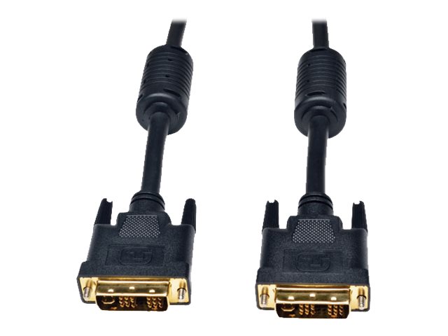 Eaton Tripp Lite Series DVI Single Link Cable, Digital and Analog TMDS Monitor Cable (DVI-I M/M), 6 ft. (1.83 m) - DVI cable - 1.83 m