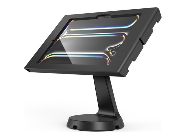 Compulocks iPad Pro M4 11" (2024), Apex Enclosure Mast Stand - Mounting kit (stand, enclosure) - for tablet - lockable - metal frame - black - screen size: 11" - counter, free-standing - for Apple 11-inch iPad Pro (M4)