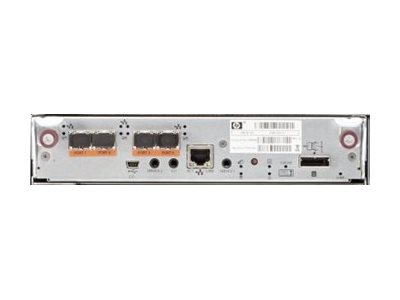 HPE Modular Smart Array 2040 SAN Controller - storage controller (RAID) - SAS 6Gb/s - 10 Gigabit Ethernet, 16Gb Fibre Channel, 8Gb Fibre Channel, Gigabit Ethernet, iSCSI