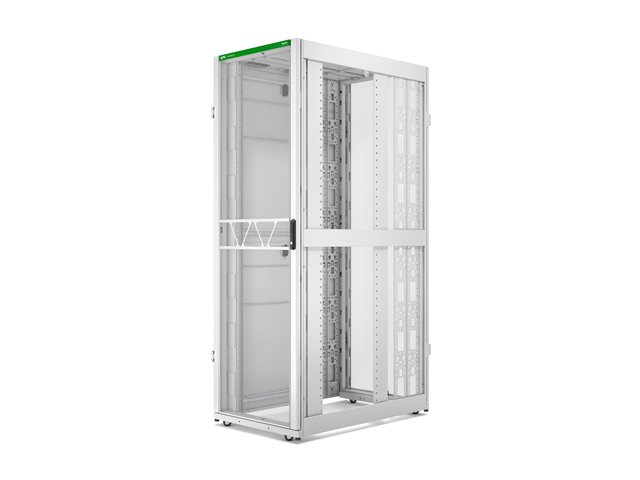 APC NetShelter SX Gen 2 - Rack cabinet - 2258H x 750W x 1200D mm, with Sides - floor-standing - white - 48U - 19" - TAA Compliant - for P/N: SMT1000RM1U, SMT750RM1U, SRTL10KRM4UT, SRTL5KRM2UI-HW, SRTL5KRM2UT-HW, SRTL8KRM4UT