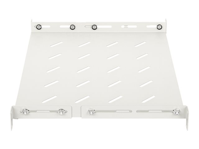 Intellinet - rack shelf - with variable rails, fixed mounting - 1U