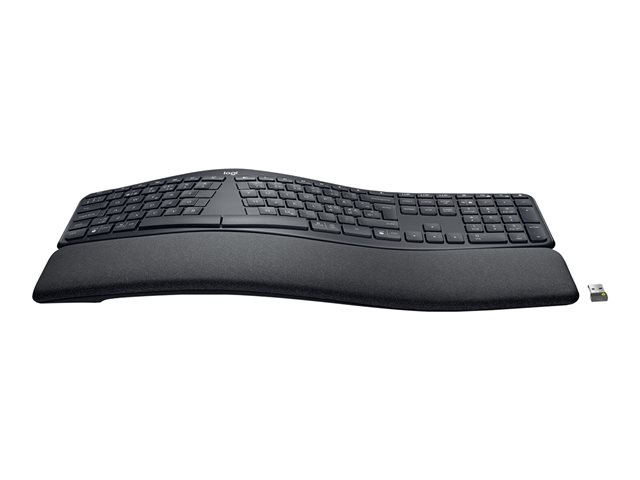 Logitech Ergo Series ERGO K860 for Business - keyboard full size - QWERTY - UK - graphite Input Device