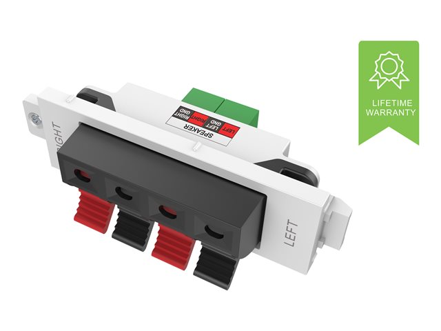 VISION TechConnect 3 Speaker module - modular facility plate snap-in