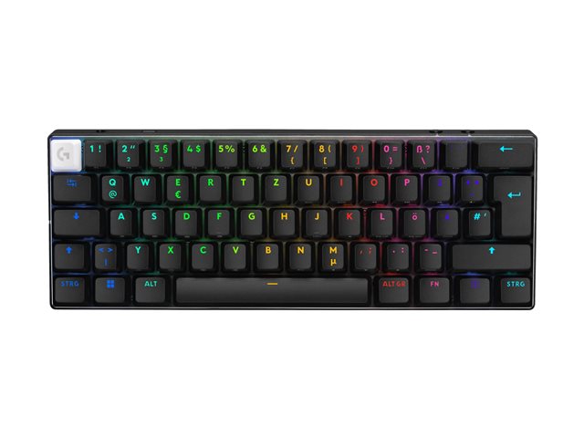 Logitech G PRO X 60 - keyboard - gaming - 60% TKL - QWERTY - UK - black Input Device