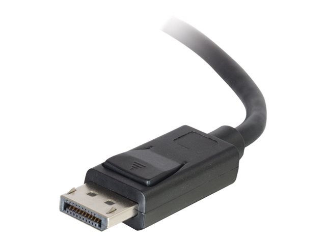 C2G 15ft Ultra High Definition DisplayPort Cable with Latches - 8K DisplayPort Cable - M/M - DisplayPort cable - DisplayPort (M) to DisplayPort (M) - 4.57 m - latched - black
