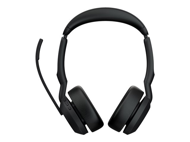 Jabra Evolve2 55 UC Stereo - headset - USB-C, USB-A - with charging stand