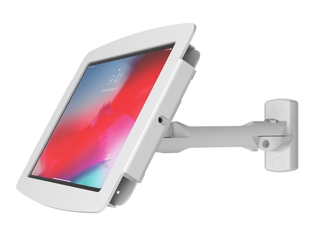 Compulocks iPad Pro 12.9" (3-6th Gen) Space Enclosure Swing Wall Mount - Enclosure - Anti-Theft - for tablet - lockable - high-grade aluminium - black - screen size: 12.9" - wall-mountable, surface mountable, counter top - for Apple 12.9-inch iPad Pro (3r