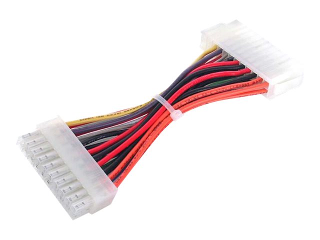 StarTech.com 6in 20 Pin Motherboard to 24 Pin ATX Power Adapter - M/F - power connector adaptor - 20 pin ATX to 24 pin ATX - 15.2 cm