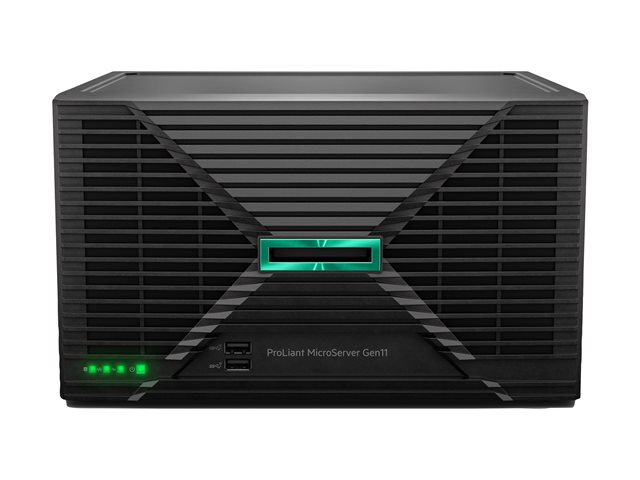 HPE ProLiant MicroServer Gen11 - ultra micro tower Xeon E-2414 2.6 GHz - 16 GB - no HDD