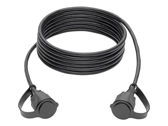 Tripp Lite Industrial Cat5e/Cat6 STP Patch Cable - RJ45 M/M, CMX Outdoor, IP68, 26 AWG, TAA, 10 ft. (3 m) - patch cable - TAA Compliant - 3 m - black