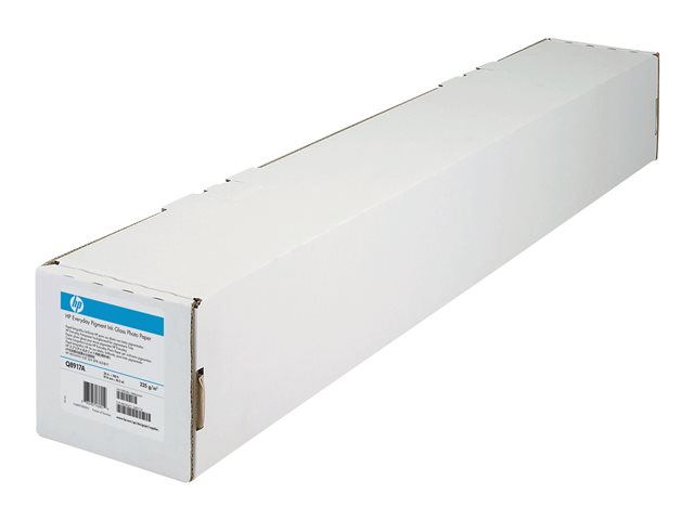 HP Everyday Pigment Ink Gloss Photo Paper - pigment ink photo paper - glossy - 1 roll(s) - Roll (152.4 cm x 30.5 m) - 235 g/m²