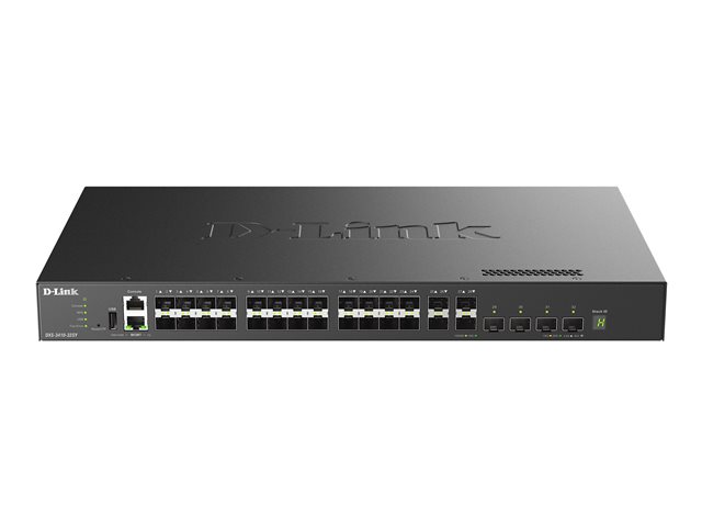 D-Link DXS 3410-32SY - Switch - L3 - Managed - 28 x 10 Gigabit SFP+ + 4 x 25 Gigabit SFP28 - rack-mountable