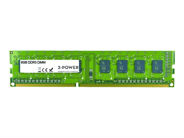 2-Power - DDR3L - module - 8 GB - DIMM 240-pin - 1600 MHz / PC3L-12800 - unbuffered