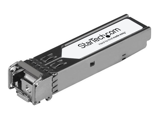 Startech Extreme Networks 10056 Compatible SFP Module, 1000BASE-BX-D, 1 Gigabit Ethernet Bi-Directional (BiDi) Fiber Single Strand SFP (SMF), LC 10km, Mini GBIC Transceiver SFP Module - Lifetime Warranty (10056-ST) - SFP (mini-GBIC) transceiver module (eq