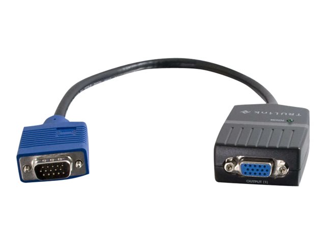 C2G TruLink 2-Port UXGA Monitor Splitter - video splitter - 2 ports
