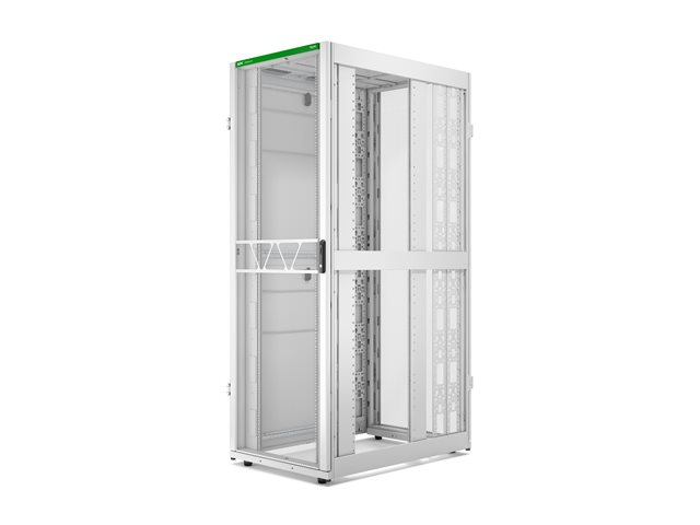 APC NetShelter SX Gen 2 - Rack cabinet - 2258H x 800W x 1200D mm, with Sides - floor-standing - white - 48U - 19" - for P/N: SMT1000RM1U, SMT750RM1U, SRTL10KRM4UT, SRTL5KRM2UI-HW, SRTL5KRM2UT-HW, SRTL8KRM4UT