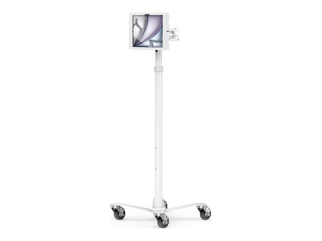 Compulocks iPad Air M2 & M3 13", Apex Enclosure Rolling Cart - Rise Freedom Extended White mounting kit - for tablet - extended - white